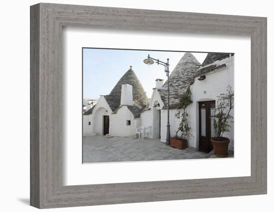 Cone-Shaped Trulli Houses, in the Rione Monte District of Alberobello, in Apulia, Italy-Stuart Forster-Framed Photographic Print
