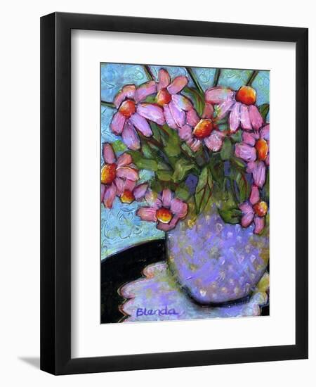 Coneflower Bouquet-Blenda Tyvoll-Framed Premium Giclee Print