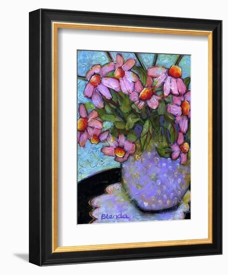 Coneflower Bouquet-Blenda Tyvoll-Framed Premium Giclee Print