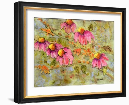 Coneflowers for Marian-Blenda Tyvoll-Framed Art Print