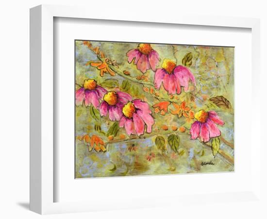 Coneflowers for Marian-Blenda Tyvoll-Framed Art Print