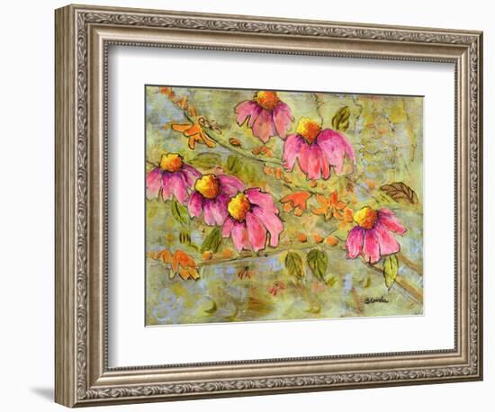 Coneflowers for Marian-Blenda Tyvoll-Framed Premium Giclee Print