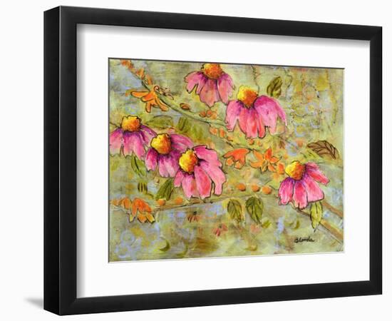 Coneflowers for Marian-Blenda Tyvoll-Framed Premium Giclee Print