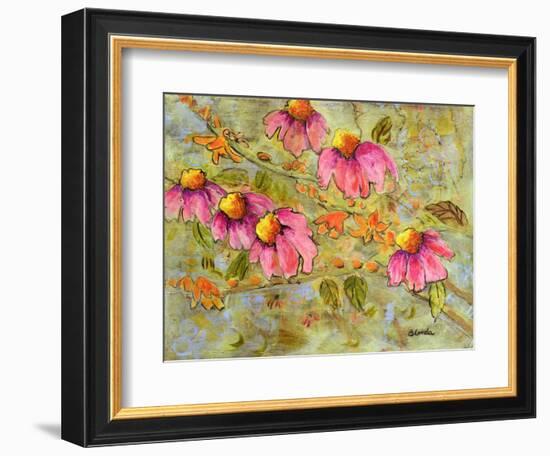 Coneflowers for Marian-Blenda Tyvoll-Framed Premium Giclee Print