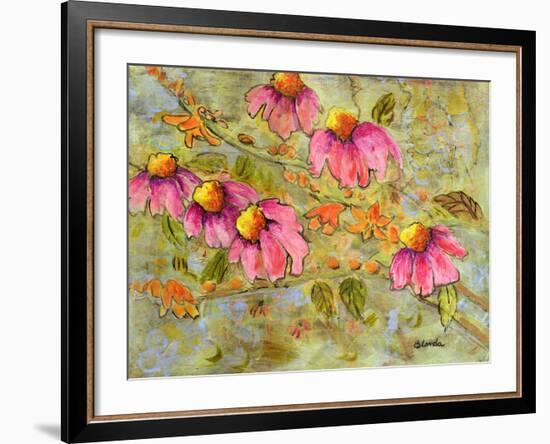 Coneflowers for Marian-Blenda Tyvoll-Framed Art Print