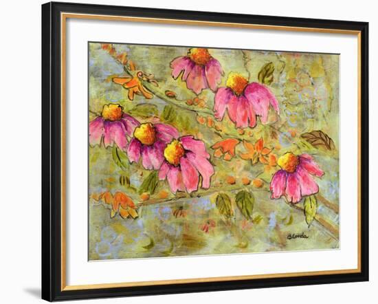 Coneflowers for Marian-Blenda Tyvoll-Framed Art Print