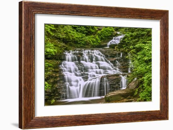 Conestoga Falls-Robert Lott-Framed Art Print