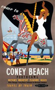 Coney Beach Porthcawl, Britain's Brightest Pleasure Beach, Carousel