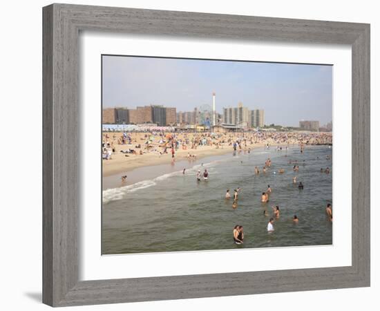 Coney Island, Brooklyn, New York City, United States of America, North America-Wendy Connett-Framed Photographic Print