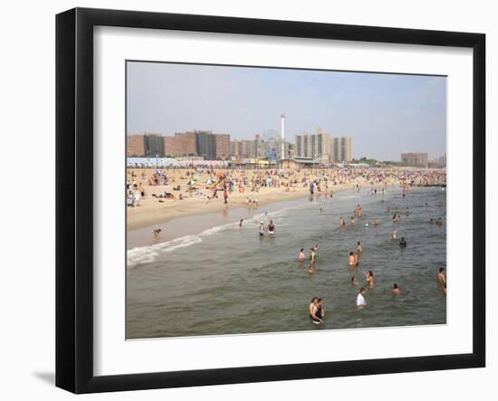 Coney Island, Brooklyn, New York City, United States of America, North America-Wendy Connett-Framed Photographic Print