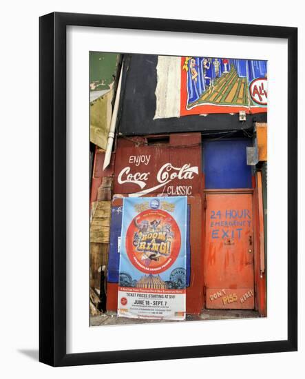 Coney Island: Doorway-Maggie Downing-Framed Photographic Print