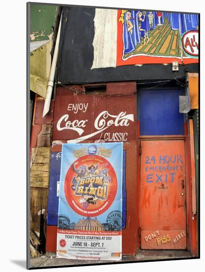 Coney Island: Doorway-Maggie Downing-Mounted Photographic Print