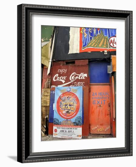 Coney Island: Doorway-Maggie Downing-Framed Photographic Print
