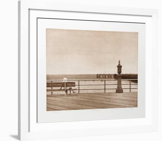 Coney Island III (Sepia)-Max Ferguson-Framed Limited Edition