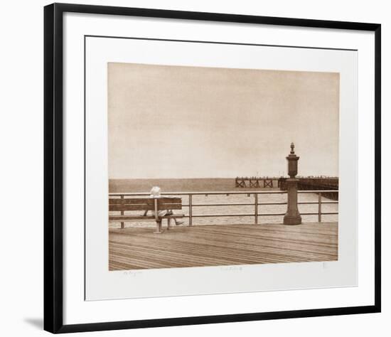 Coney Island III (Sepia)-Max Ferguson-Framed Limited Edition