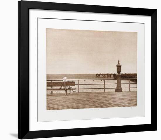 Coney Island III (Sepia)-Max Ferguson-Framed Limited Edition