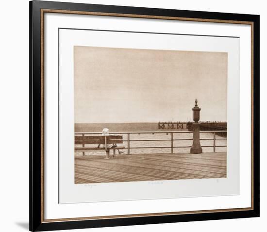 Coney Island III (Sepia)-Max Ferguson-Framed Limited Edition