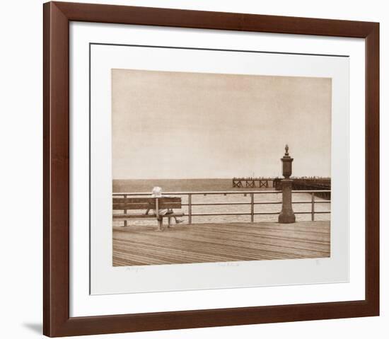 Coney Island III (Sepia)-Max Ferguson-Framed Limited Edition