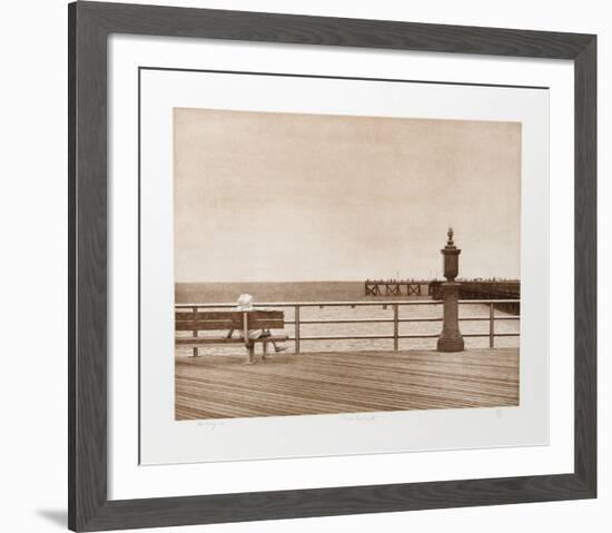 Coney Island III (Sepia)-Max Ferguson-Framed Limited Edition