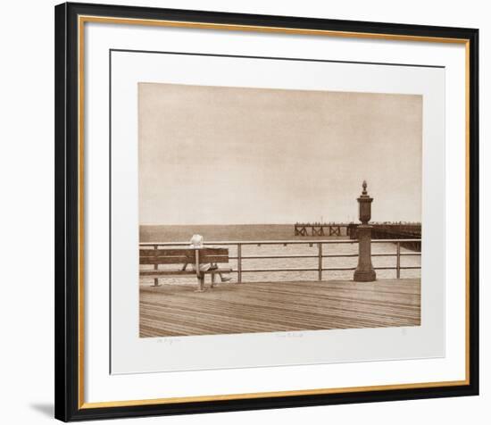 Coney Island III (Sepia)-Max Ferguson-Framed Limited Edition