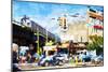 Coney Island - In the Style of Oil Painting-Philippe Hugonnard-Mounted Giclee Print