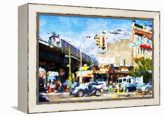 Coney Island - In the Style of Oil Painting-Philippe Hugonnard-Framed Premier Image Canvas