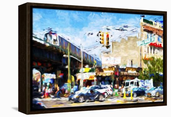 Coney Island - In the Style of Oil Painting-Philippe Hugonnard-Framed Premier Image Canvas