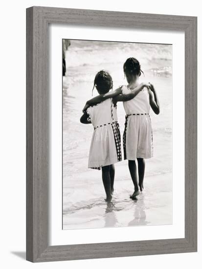 Coney Island Sisters, C.1953-64-Nat Herz-Framed Photographic Print