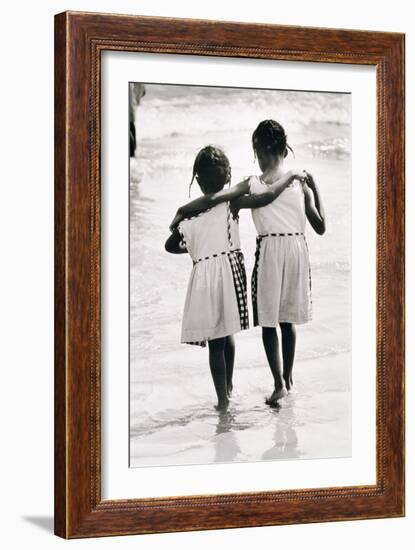 Coney Island Sisters, C.1953-64-Nat Herz-Framed Photographic Print