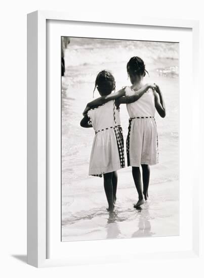 Coney Island Sisters, C.1953-64-Nat Herz-Framed Photographic Print