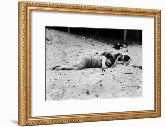 Coney Island: Sleeping-null-Framed Giclee Print