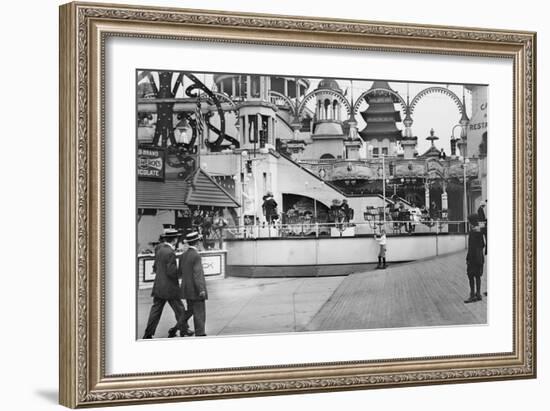 Coney Island-null-Framed Art Print