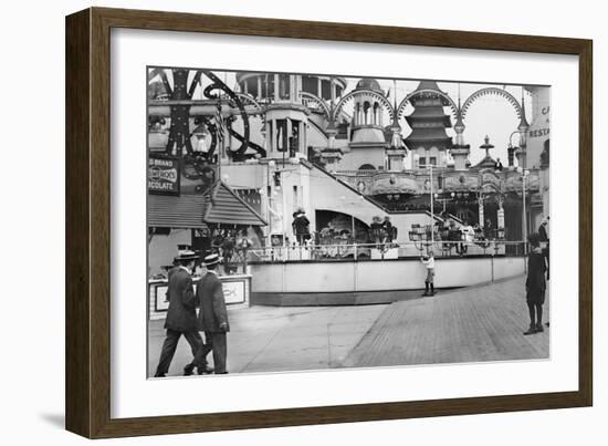 Coney Island-null-Framed Art Print