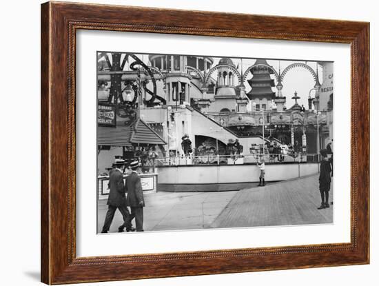 Coney Island--Framed Art Print