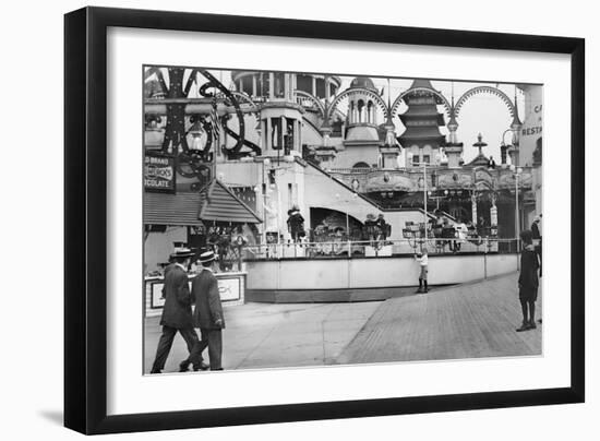 Coney Island-null-Framed Art Print