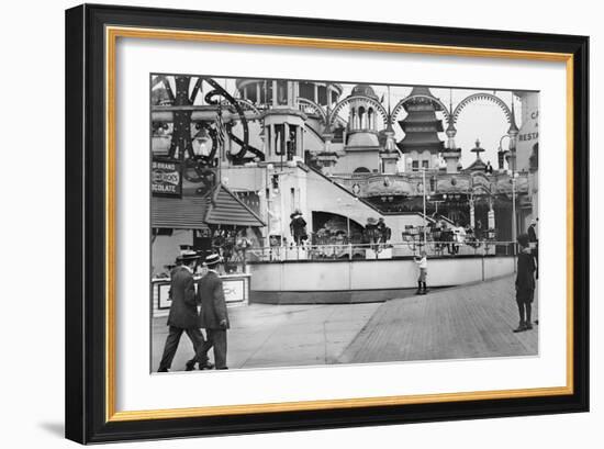 Coney Island-null-Framed Art Print