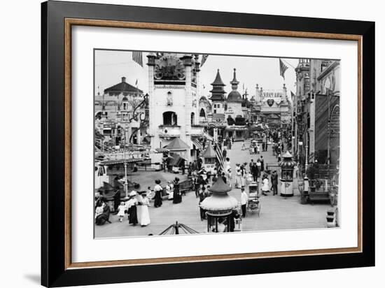 Coney Island-null-Framed Art Print