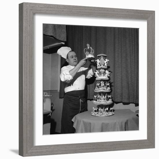 Confectioner Deblieux, Parist, 1957-null-Framed Photographic Print