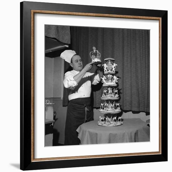 Confectioner Deblieux, Parist, 1957-null-Framed Photographic Print