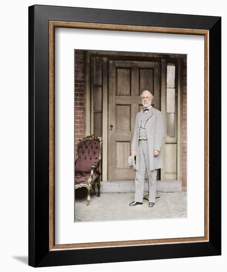 Confederate Army General Robert E. Lee, 1860-1865-Stocktrek Images-Framed Photographic Print