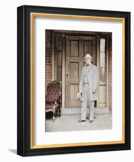 Confederate Army General Robert E. Lee, 1860-1865-Stocktrek Images-Framed Photographic Print