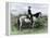 Confederate General Robert E. Lee on His Favorite War-Horse, Traveler-null-Framed Premier Image Canvas