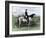 Confederate General Robert E. Lee on His Favorite War-Horse, Traveler-null-Framed Giclee Print