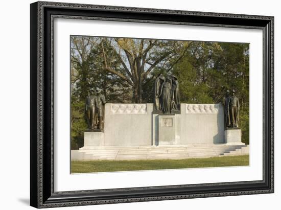 Confederate Memorial, Shiloh National Military Park, Tennessee-null-Framed Photographic Print