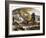 Confederate Quantrill Raid Burns Lawrence, Kansas, 1863-null-Framed Giclee Print