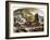 Confederate Quantrill Raid Burns Lawrence, Kansas, 1863-null-Framed Giclee Print