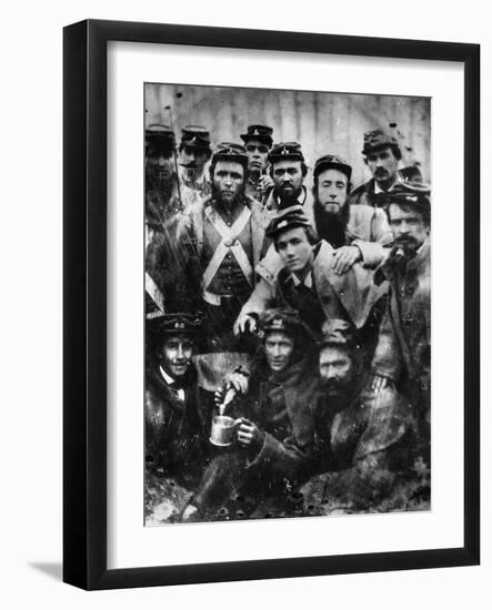 Confederate Soldiers, 1861-null-Framed Photographic Print