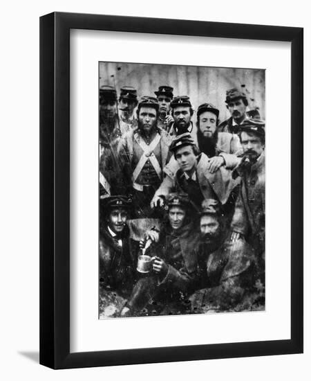 Confederate Soldiers, 1861-null-Framed Photographic Print