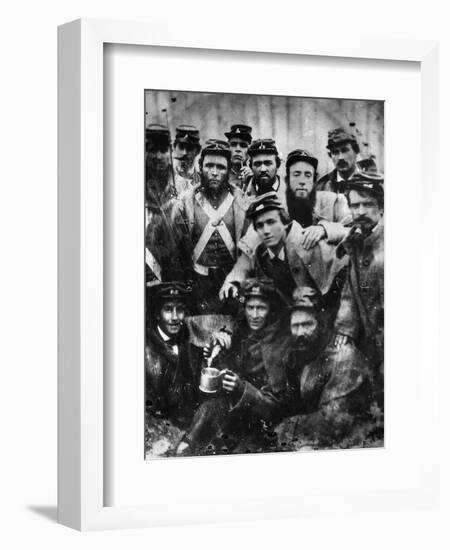 Confederate Soldiers, 1861-null-Framed Photographic Print