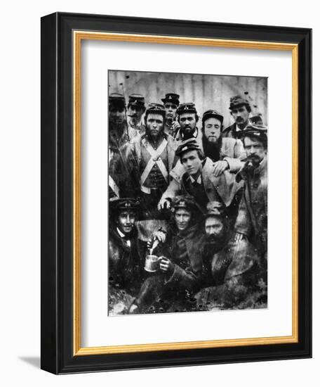 Confederate Soldiers, 1861-null-Framed Photographic Print